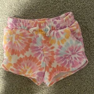 18 M jumping bean tye dye shorts
